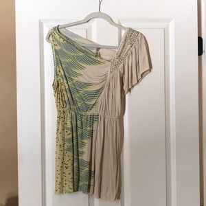 Free People Beaded Bohemian Summer Mini Dress